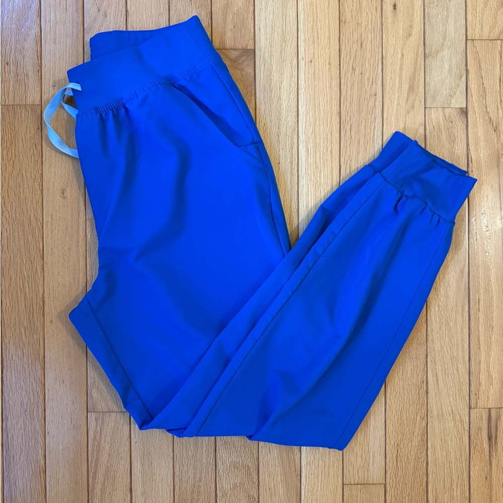 Figs Royal Blue Jogger Pants